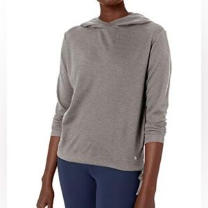 Helly Hansen Gray W Siren Side Tie Hoodie (Size XS)